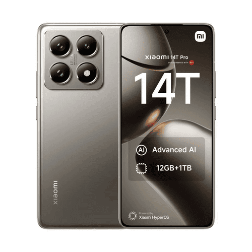 Xiaomi 14T Pro 5G 12GB/1Tb Cinzento Titânio Dual SIM