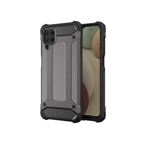 Funda combinada para Samsung Galaxy A12 Magic Armor TPU + PC (gris)