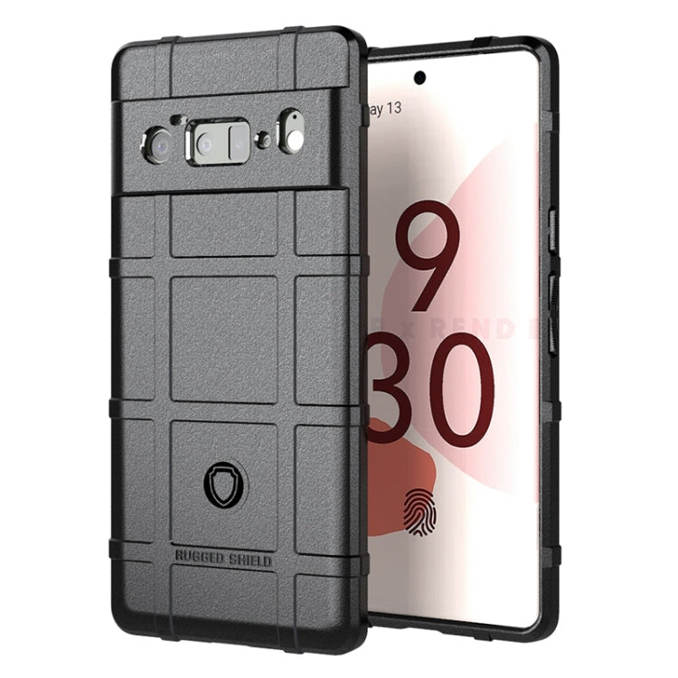 Para Google Pixel 6 Pro Completo Cobertura TPU a prueba de choques (Negro)