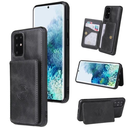 Funda para Samsung Galaxy S20 Texture Textura Magnética PU (Negro)
