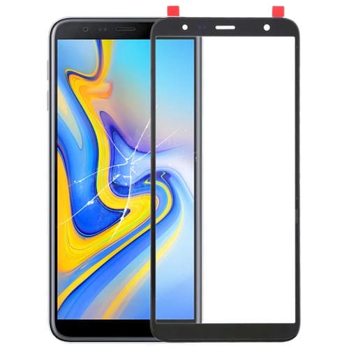 Front Screen Glass Lens Outer with Adhesive OCA Samsung Galaxy J4+ / J6+