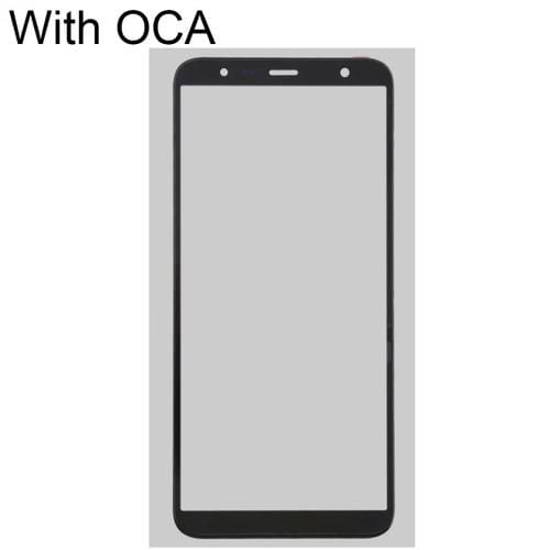 Front Screen Glass Lens Outer with Adhesive OCA Samsung Galaxy J4+ / J6+
