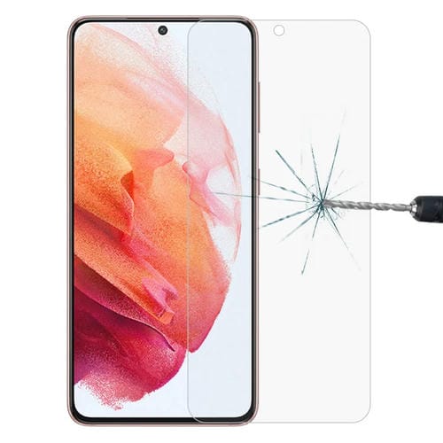 Para Samsung Galaxy S21 5G 0.26mm 9H 2.5D PelĂcula de vidrio templado, no se admite el desbloqueo de huellas dactilares