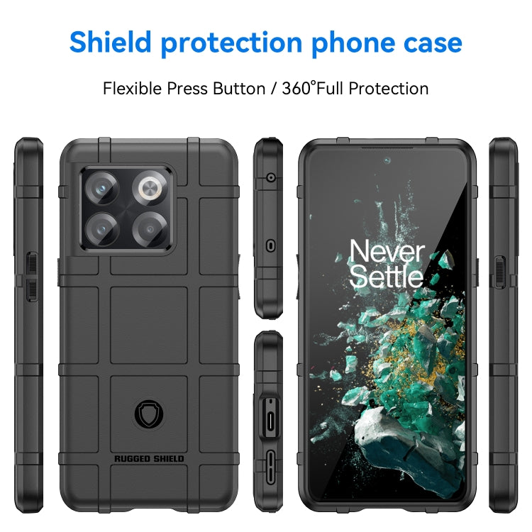 Funda TPU para OnePlus 10T Cobertura Completa a Prueba de Golpes (Negro)