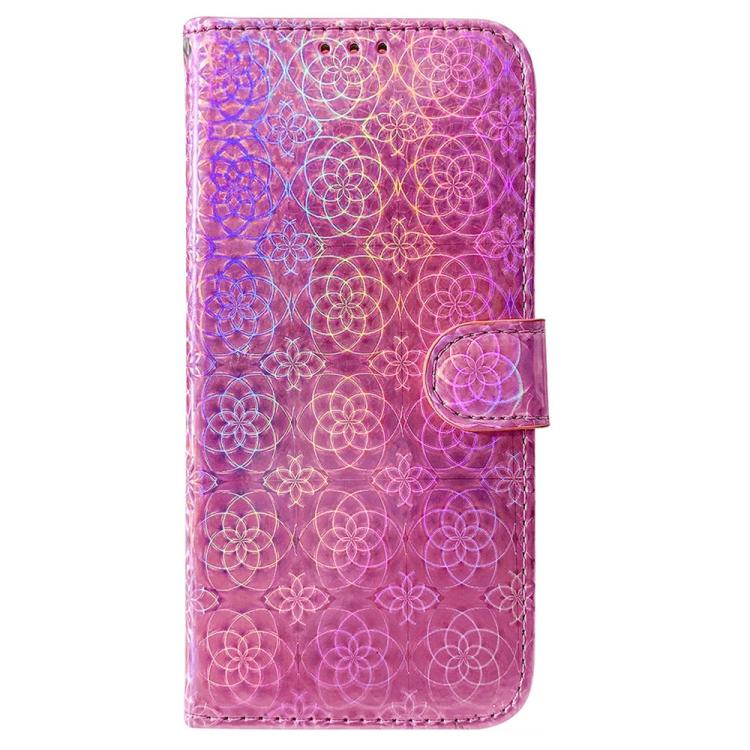 Funda de cuero con hebilla magnética para Infinix Hot 50 Pro 4G (rosa)