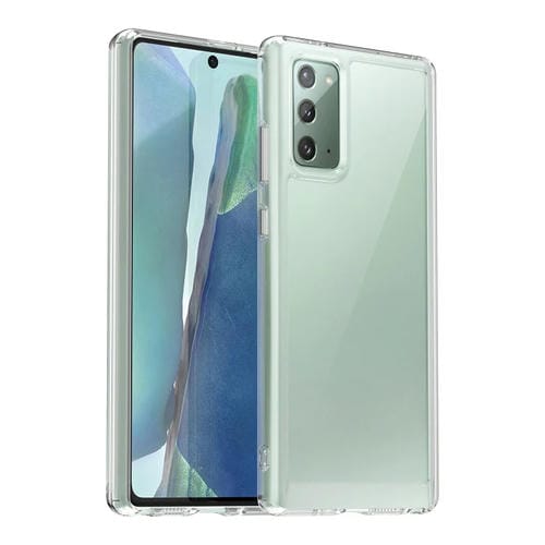 Para Samsung Galaxy Note20 Colorful Series Acrylic + TPU Phone Case (Transparente)