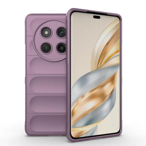 Funda TPU y Franela para Honor X60 Pro 5G con Protección Mágica (Morado)