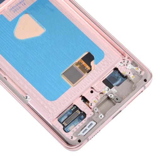 Full OLED LCD Screen with Frame for Samsung Galaxy S21+ 5G (Pink)