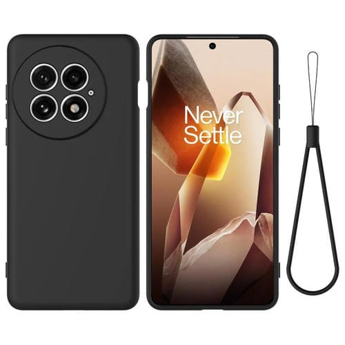 Funda Silicona Líquida OnePlus 13 a Prueba de Golpes (Negra)