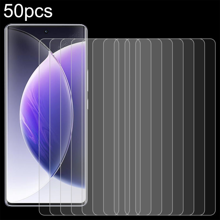 Película de Vidrio Templado 9H 2.5D 0,26mm para Tecno Camon 30S 50 Unidades