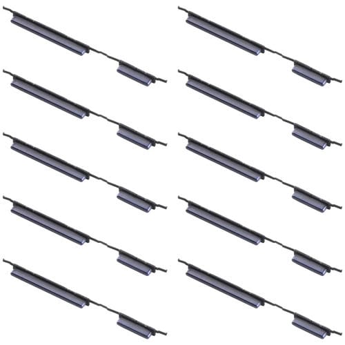 Power Button and Volume Control Samsung Galaxy M10 SM-M105 (10 Pieces) (Black)