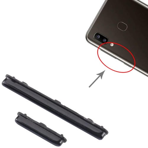 Power Button And Volume Samsung Galaxy A70 SM-A705 (Black) (10 Pieces)