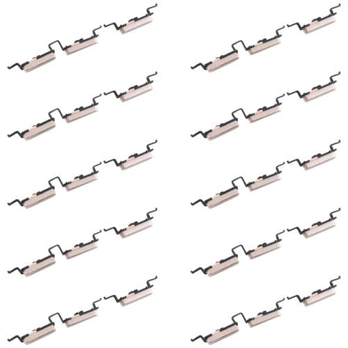 Samsung Galaxy J4 SM-J400 Power and Volume Buttons (Gold) - Pack (10 Pieces)