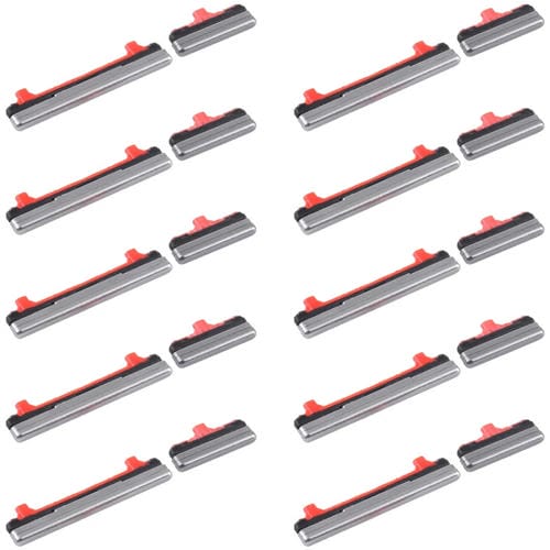 Power and Volume Buttons Samsung Galaxy Note 10 Lite SM-N770 (Gray) - Pack of (10 Pieces)