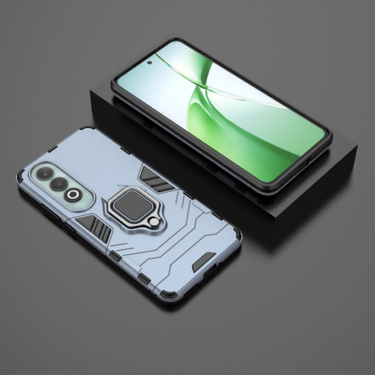 Funda para OnePlus Nord Ce4 5G con Soporte PC + TPU a Prueba de Golpes (Azul Marino)