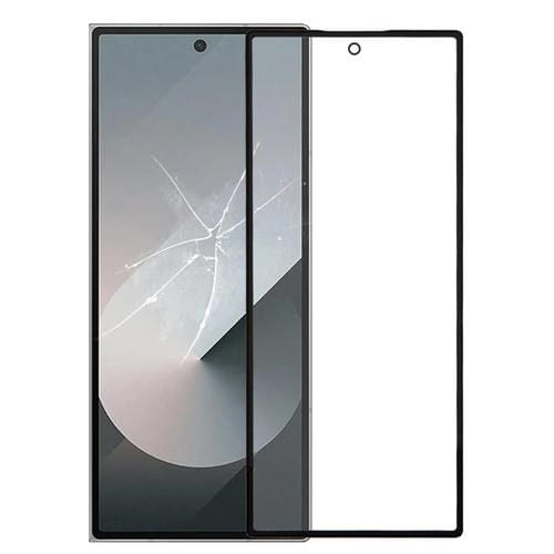 Lente de Vidro Exterior Ecrã Secundário LCD Samsung Galaxy Z Fold6 SM-F956B com Adesivo OCA