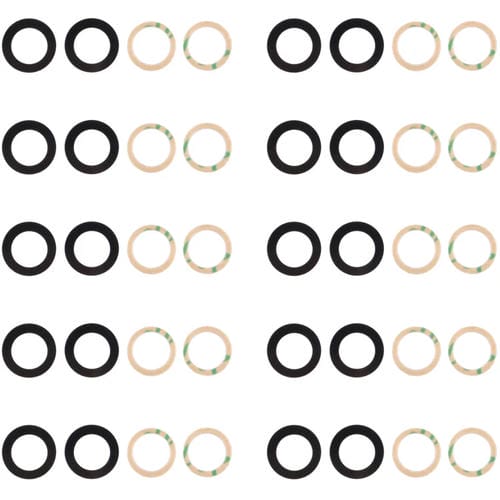 Lentes de Câmara Traseira Samsung Galaxy Z Flip3 5G SM-F711B - Pack de (10 Peças)