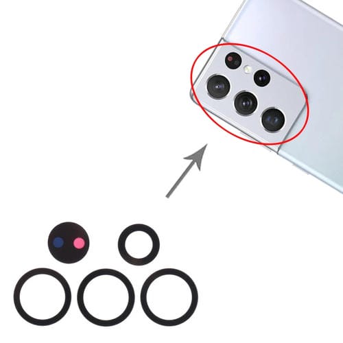 Rückkameraobjektiv Samsung Galaxy S21 Ultra 5G SM-G998B (10 Stück)