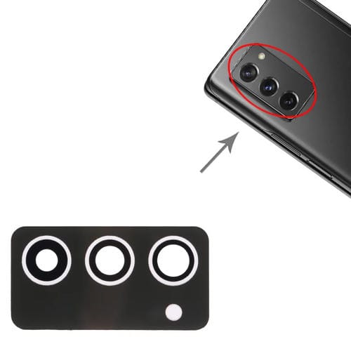 Rear Camera Lens Samsung Galaxy Z Fold2 5G SM-F916B (10 Pieces)