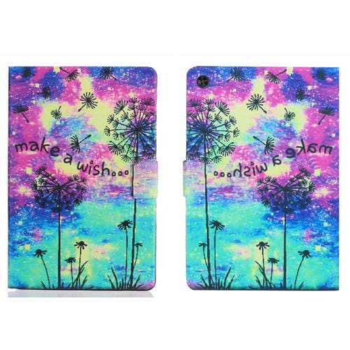 Estuche para Tablet Samsung Galaxy Tab A9 Pu Inteligente Dibujo Voltaje Suspensión Activación (Diente de León)