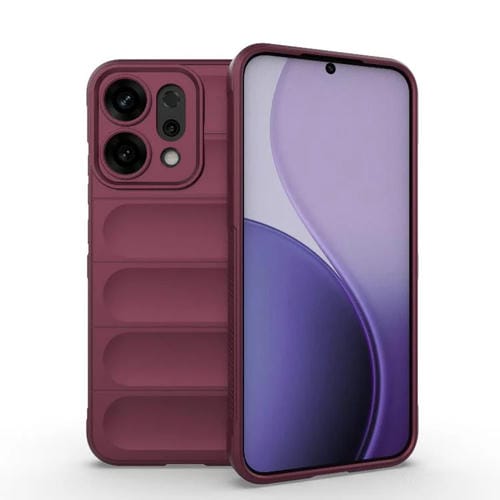 Funda de TPU + franela Magic Shield para Huawei Nova 14 5G (rojo vino)