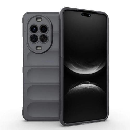 Funda de TPU + franela Magic Shield para Huawei Nova 14 Pro 5G (gris oscuro)