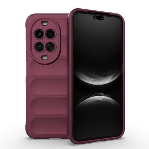 Funda de TPU + franela para Huawei nova 14 Ultra Magic Shield (rojo vino)