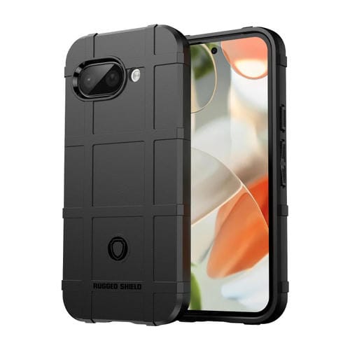 Funda TPU a Prueba de Golpes con Cobertura Total para Google Pixel 9A (Negra)