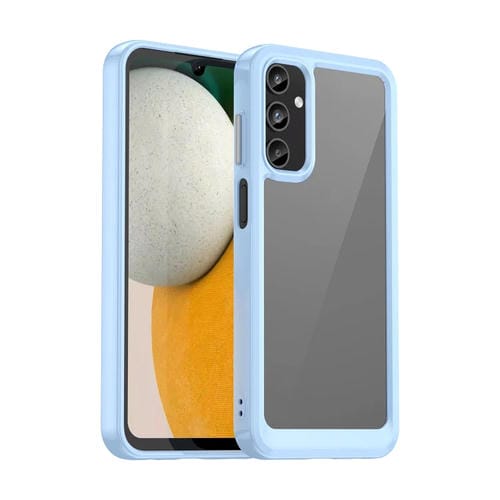 Funda para Teléfono Samsung Galaxy A05S TPU Híbrida Acrílica Serie Colorida (Azul)