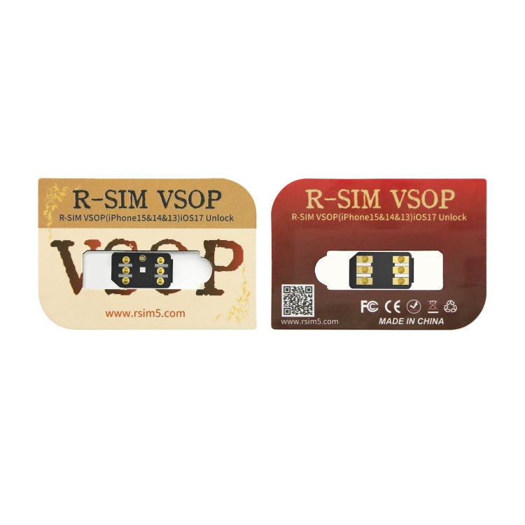 Etiqueta Adhesiva Tarjeta Desbloqueo R-Sim Vsop para Sistema iOS17