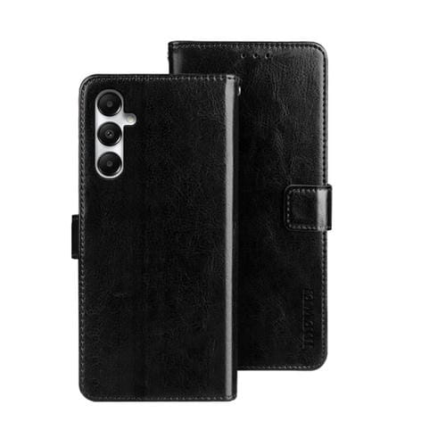 Funda de Cuero Idewei para Samsung Galaxy A05S 4G con Soporte (Negro)