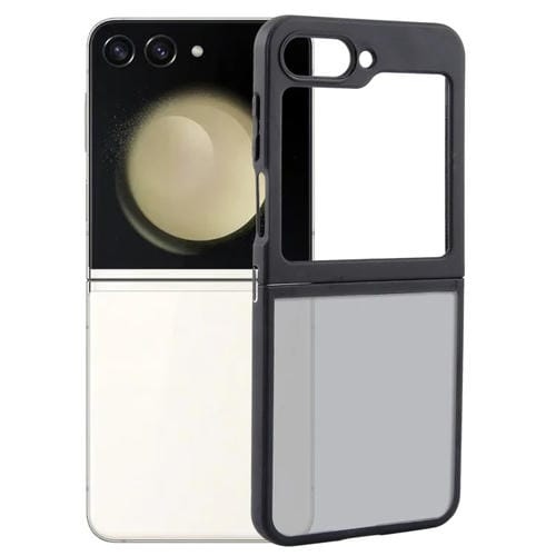 Funda para Teléfono Samsung Galaxy Z Flip5 TPU + PC (Negro)