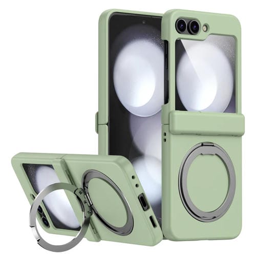 Soporte para Samsung Galaxy Z Flip5 5G Magsafe 360 Grados Estuche Magnético (Verde Claro)