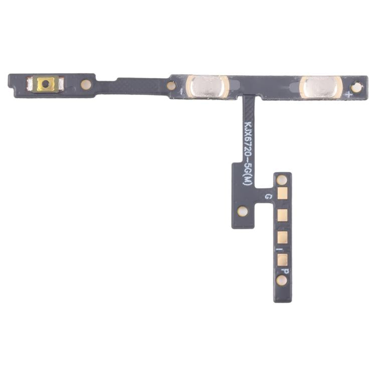 Cable flexible para botón de encendido y volumen OEM para Infinix Hot 50 5G X6720