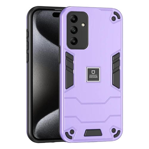 Funda para Teléfono Samsung Galaxy A05S 2 En 1 a Prueba de Golpes (Púrpura)