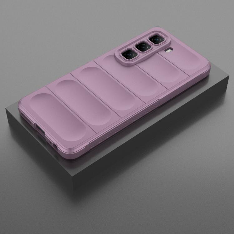 Funda TPU y Franela con Protección Mágica Global para Infinix Hot 50 4G (Morada)