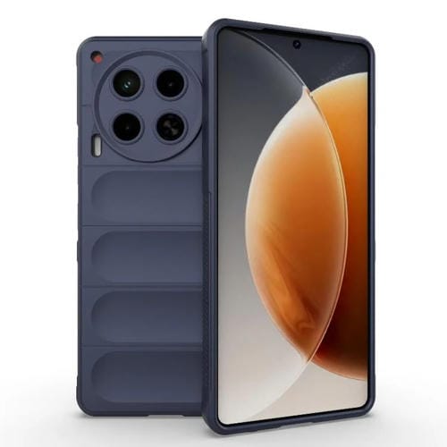 Funda TPU + Franela Tecno Camon 30 4G Global Magic Shield (Azul Oscuro)