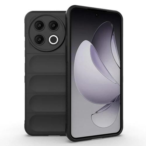 Funda TPU + Franela con Protección Mágica Global para Tecno Spark 30 Pro (Negra)