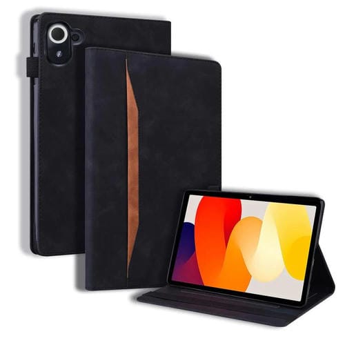 Funda de cuero a prueba de golpes para tableta Xiaomi Redmi K Pad (negra)