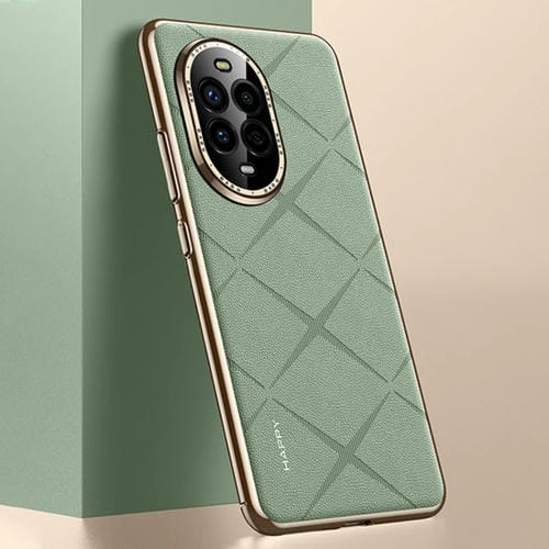 Funda de Cuero para Teléfono Huawei Nova 13 Pro (Verde)
