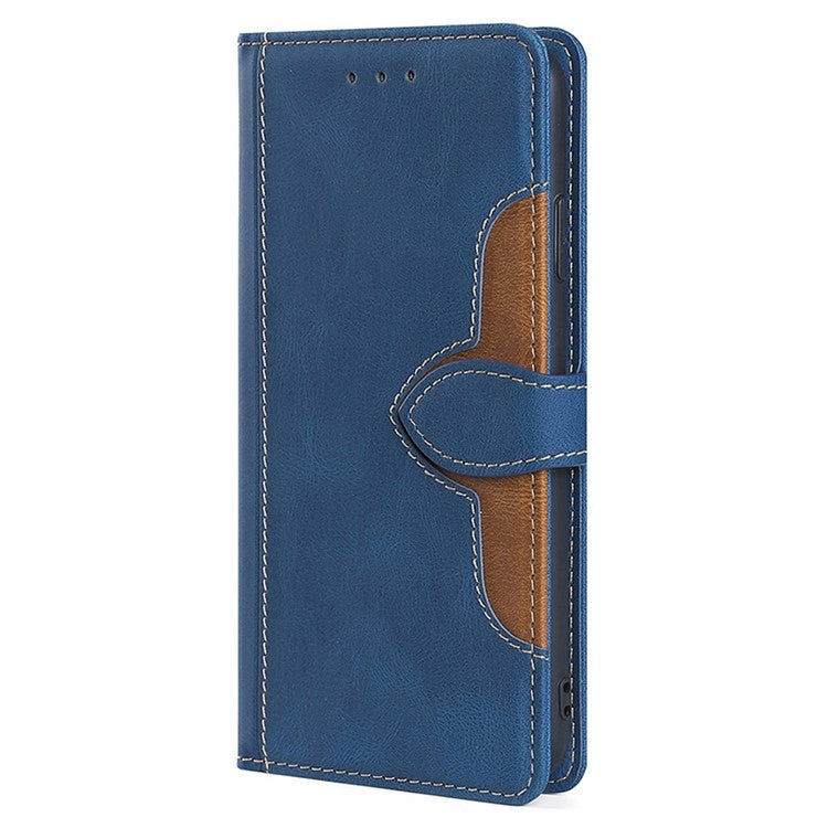 Funda de Cuero con Hebilla Magnética para Teléfono Itel A50C 4G (Azul)
