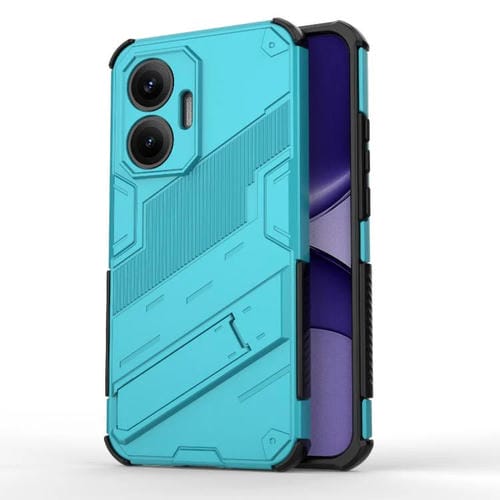 Funda 2 en 1 de PC + TPU con soporte para Redmi Turbo 4 Pro Punk Armor (azul)