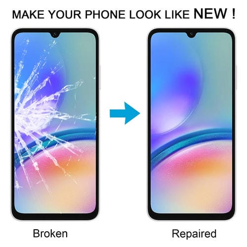 Glaslinse Samsung Galaxy A05s SM-A057F mit OCA-Klebstoff (10 Stück)