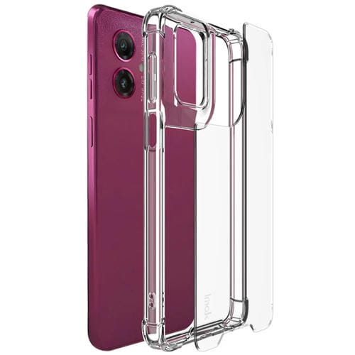Funda para Teléfono Imak Space Shield para Motorola Moto G55 5G con Airbag TPU y PC (Transparente)