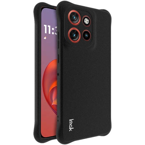 Funda TPU a Prueba de Golpes con Airbag para Motorola Moto S50 y Edge 50 Neo Imak (Negro Mate)