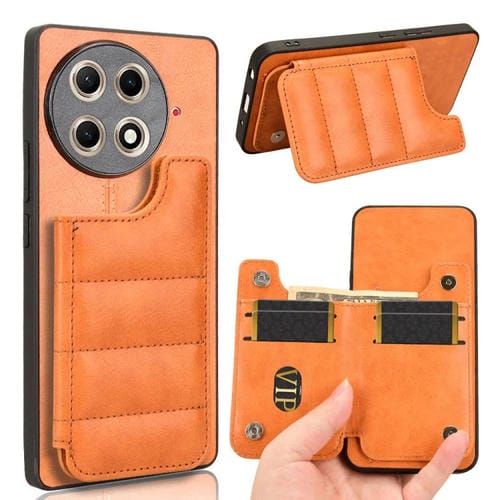 Funda para Teléfono Tecno Camon 30S y 30S Pro con Patrón de Vaca (Naranja)