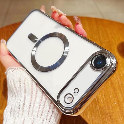 Funda MagSafe galvanizada para iPhone 17 Air (plateada)