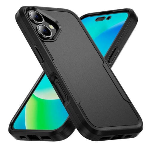 Funda Pioneer Armor de PC y TPU resistente para iPhone 17 (negra)