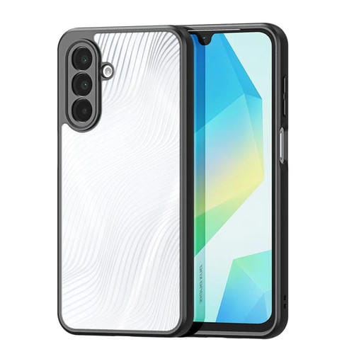 Funda DUX DUCIS Aimo de TPU + PC con tacto esmerilado para Samsung Galaxy A17 5G (negra)