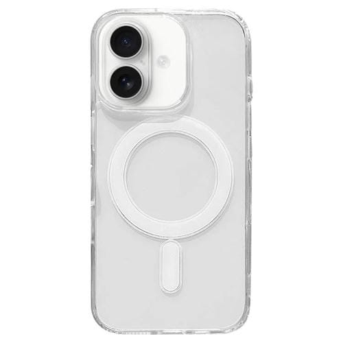 Funda de acrílico transparente de TPU MagSafe para iPhone 16, versión con animación emergente (transparente)